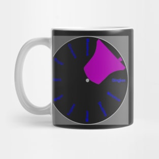 Bell Tower Wall Clock - Purple Mug